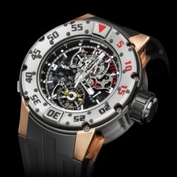 Replica Richard Mille RM 025 Manual Winding Tourbillon Chronograph Diver's watch
